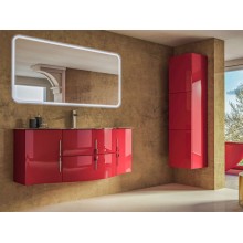 Колонна для ванной комнаты без зеркала CEZARES 53099 Rosso