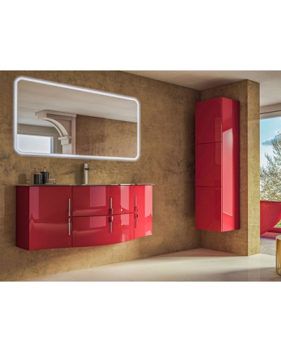 Колонна для ванной комнаты без зеркала CEZARES 53099 Rosso