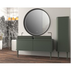 Колонна подвесная с дверью, реверсивная CEZARES IDRA 55818 Verde opaco