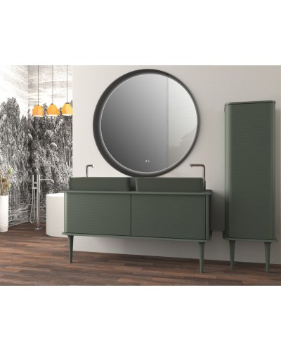 Колонна подвесная с дверью, реверсивная CEZARES IDRA 55818 Verde opaco