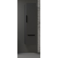 Колонна подвесная с одной распашной дверцей и выдвижным ящиком CEZARES 55184 Grigio opaco