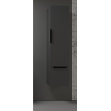 Колонна подвесная с одной распашной дверцей и выдвижным ящиком CEZARES 55184 Grigio opaco