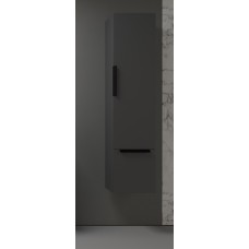 Колонна подвесная с одной распашной дверцей и выдвижным ящиком CEZARES 55184 Grigio opaco