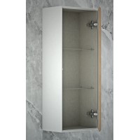 Колонна с одной распашной дверцей (реверсная) CEZARES BELLAGIO 54720 Bianco opaco