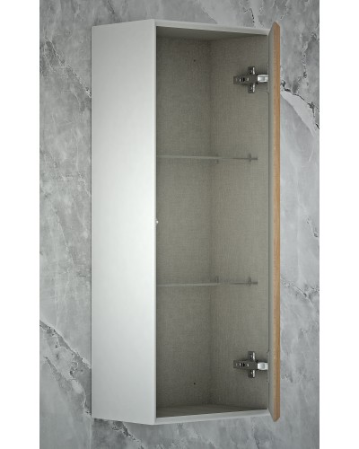 Колонна с одной распашной дверцей (реверсная) CEZARES BELLAGIO 54720 Bianco opaco