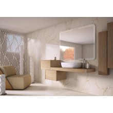 Колонна подвесная с одной распашной дверцей реверсивная 20x14x100 CEZARES 53179 Rovere tabacco