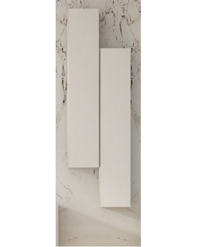 Колонна подвесная с одной распашной дверцей реверсивная 20x14x100 CEZARES 53187 Bianco Opaco