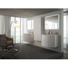 Колонна для ванной комнаты без зеркала реверсивная CEZARES 54586 Frassino bianco