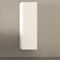 Колонна подвесная с одной распашной дверцей, реверсивная 35x43x130 CEZARES 55234 Bianco opaco