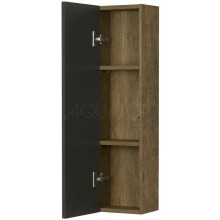 Модуль для зеркала 24х85 см дуб кантри/антрацит Акватон Терра 1A247403TEKA0