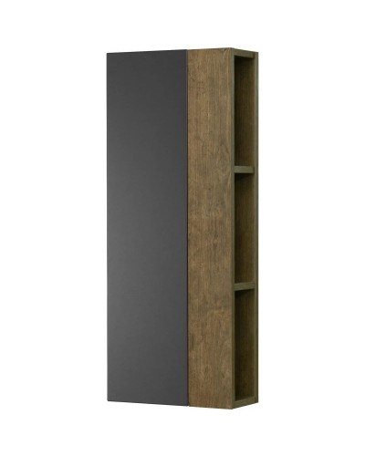 Модуль для зеркала 35х85 см дуб кантри/антрацит Акватон Терра 1A247103TEKA0