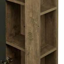 Модуль для зеркала 35х85 см дуб кантри/антрацит Акватон Терра 1A247103TEKA0