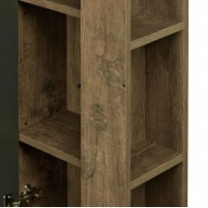 Модуль для зеркала 35х85 см дуб кантри/антрацит Акватон Терра 1A247103TEKA0