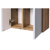 Модуль для зеркала 43х101 см дуб рустикальный/фьорд Акватон Мишель 1A244203MIX30