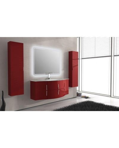 Колонна для ванной комнаты без зеркала реверсивная CEZARES 44735 Rosso