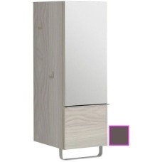 Полуколонна светло-коричневый глянец с зеркальной дверцей шарниры справа Jacob Delafon Odeon Up EB893D-G80