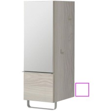 Полуколонна белый глянец с зеркальной дверцей шарниры слева Jacob Delafon Odeon Up EB893G-G1C