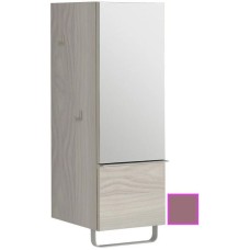 Полуколонна нежно-розовый матовый с зеркальной дверцей шарниры справа Jacob Delafon Odeon Up EB893D-M71