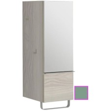 Полуколонна оливковый матовый с зеркальной дверцей шарниры справа Jacob Delafon Odeon Up EB893D-M47