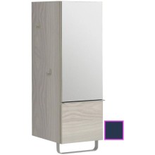 Полуколонна темно-синий глянец с зеркальной дверцей шарниры справа Jacob Delafon Odeon Up EB893D-G98