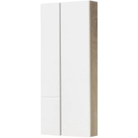 Модуль для зеркала 43х101 см дуб эндгрейн/белый матовый Акватон Мишель 1A244203MIX40