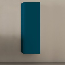 Колонна подвесная с одной распашной дверцей, реверсивная 35x43x130 CEZARES 55236 Blu petrolio
