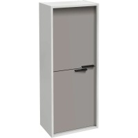 Полуколонна подвесная белый/серый титан матовый L/R Jacob Delafon Vivienne EB1587-N18-M54