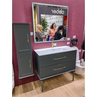 Колонна подвесная с двумя распашными дверцами, реверсивная CEZARES TIFFANY 55335 Verde opaco