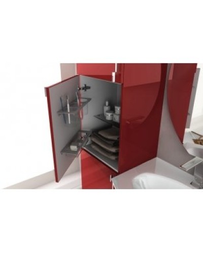 Колонна для ванной комнаты без зеркала CEZARES 53099 Rosso