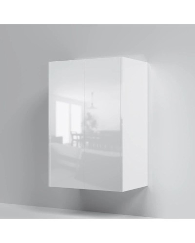 Шкаф двустворчатый 60х90 см белый глянец Am.Pm Func M8FCH06029WG