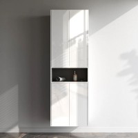 Шкаф двустворчатый 60х90 см белый глянец Am.Pm Func M8FCH06029WG