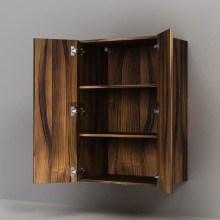 Шкаф двустворчатый 60х90 см темное дерево Am.Pm Func M8FCH06029OF