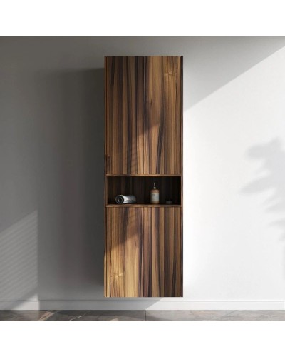 Шкаф двустворчатый 60х90 см темное дерево Am.Pm Func M8FCH06029OF