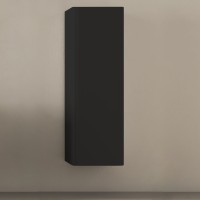 Колонна подвесная с одной распашной дверцей, реверсивная 35x43x130 CEZARES 55235 Nero grafite