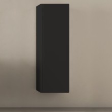 Колонна подвесная с одной распашной дверцей, реверсивная 35x43x130 CEZARES 55235 Nero grafite