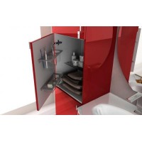 Колонна для ванной комнаты без зеркала CEZARES 53106 Bianco Lucido