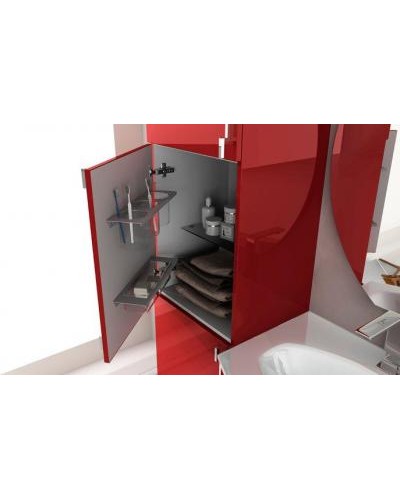 Колонна для ванной комнаты без зеркала CEZARES 53106 Bianco Lucido