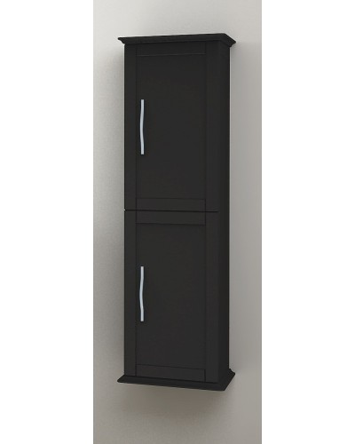 Колонна подвесная с двумя распашными дверцами, реверсивная CEZARES TIFFANY 54964 Nero grafite