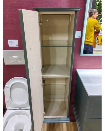 Колонна подвесная с двумя распашными дверцами, реверсивная CEZARES TIFFANY 55335 Verde opaco