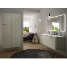 Колонна для ванной комнаты без зеркала CEZARES 53126 Grigio natura