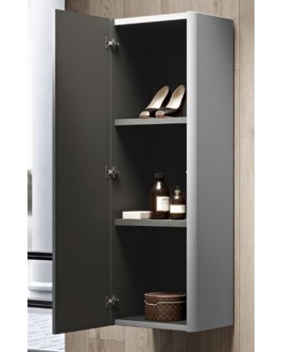 Колонна подвесная с одной распашной дверцей, реверсивная 35x43x130 CEZARES 55300 Verde opaco