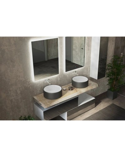 Столешница вяз 160 без отверстий Velvex Gloss stGLO.160-71