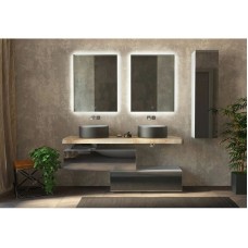 Столешница вяз 160 без отверстий Velvex Gloss stGLO.160-71