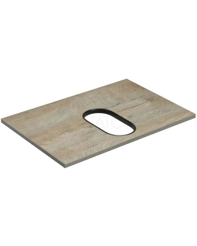 Столешница 60 см дуб эндгрейн Акватон Лофт Фабрик 1A242903LTDU0