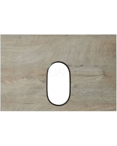 Столешница 60 см дуб эндгрейн Акватон Лофт Фабрик 1A242903LTDU0