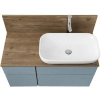 Столешница 100 см дуб рустикальный Акватон Мишель 1A256703MIDR0