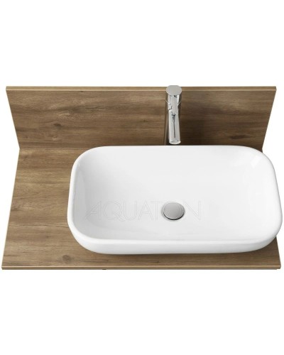 Столешница 80 см дуб рустикальный Акватон Мишель 1A256603MIDR0