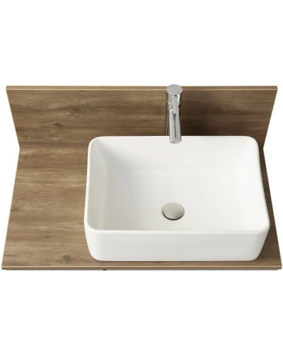 Столешница 80 см дуб рустикальный Акватон Мишель 1A256603MIDR0