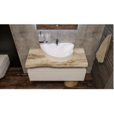 Столешница вяз 96 см с отверстиями Velvex Felay stFEL.100.1-71