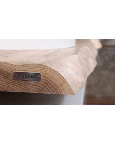 Столешница вяз 140 см с отверстиями Velvex Felay stFEL.140.1-71